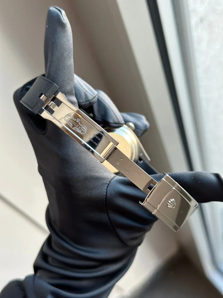 Rolex Sky-Dweller + alligator strap